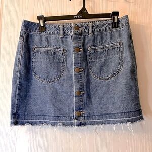 🛍️Forever 21 Medium Blue Mini Skirt Casual